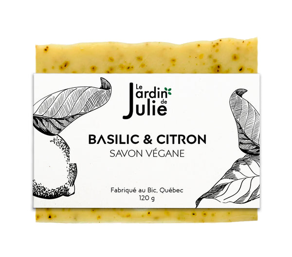 Basilic Citron - Savon végane  énergisant