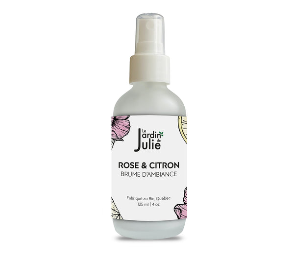 Brume d'ambiance Rose & Citron  - Éveillez vos sens et votre intérieur