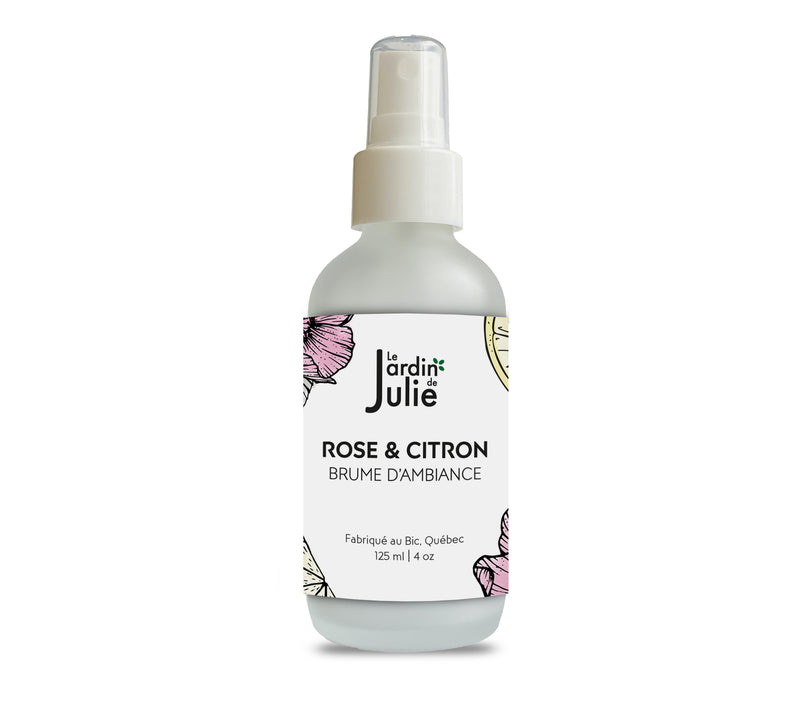 Brume d'ambiance Rose & Citron  - Éveillez vos sens et votre intérieur