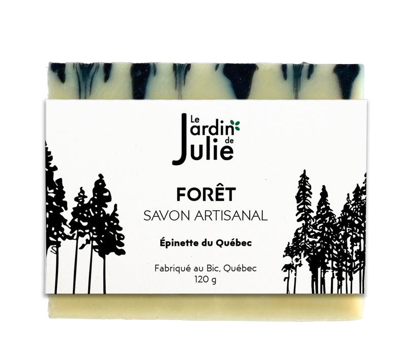 Forêt - Savon à l'Épinette du Québec *Don de 10% à Carbone Boréal