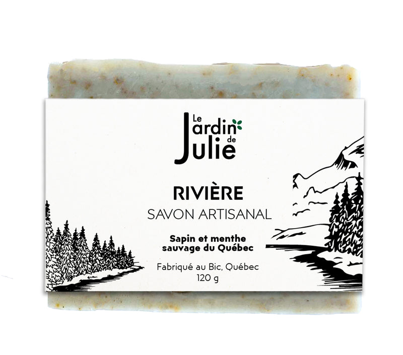 River - Quebec Fir and Wild Mint Soap