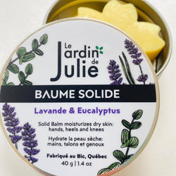Lavender and Eucalyptus Moisturizing Solid Balm Bar