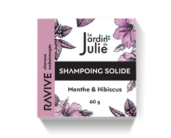 REVIVE SHAMPOO BAR – Mint & Hibiscus – For Damaged Hair