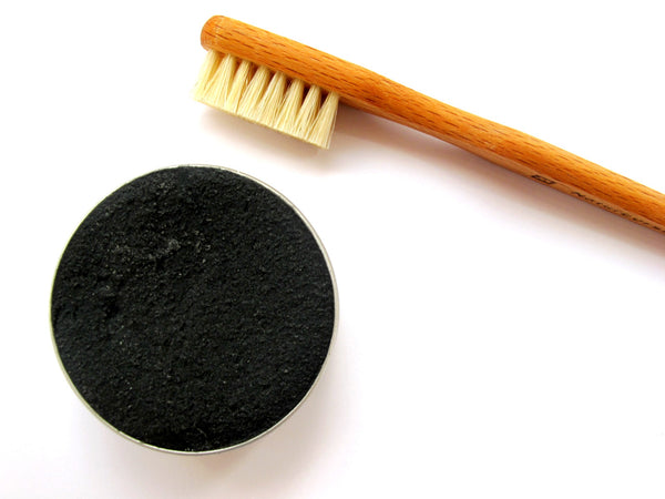 Charcoal and Mint Solid Toothpaste - Fights Bad Breath