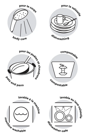 Bloc vaisselle™ - Savon solide pour laver la vaisselle – Le Jardin de Julie