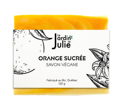 Orange sucrée - Savon végane pour le corps et le visage