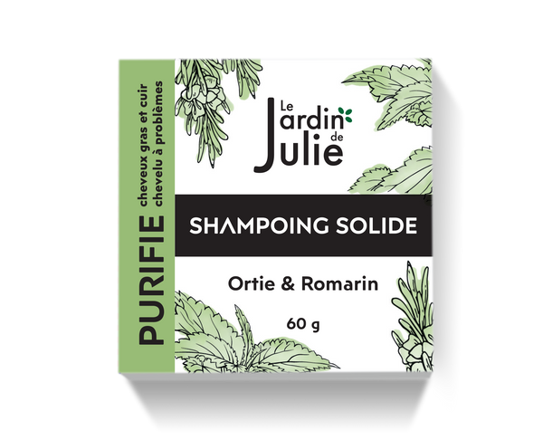 PURIFY SHAMPOO BAR - Nettle & Rosemary - For Oily Hair and Itchy Scalps