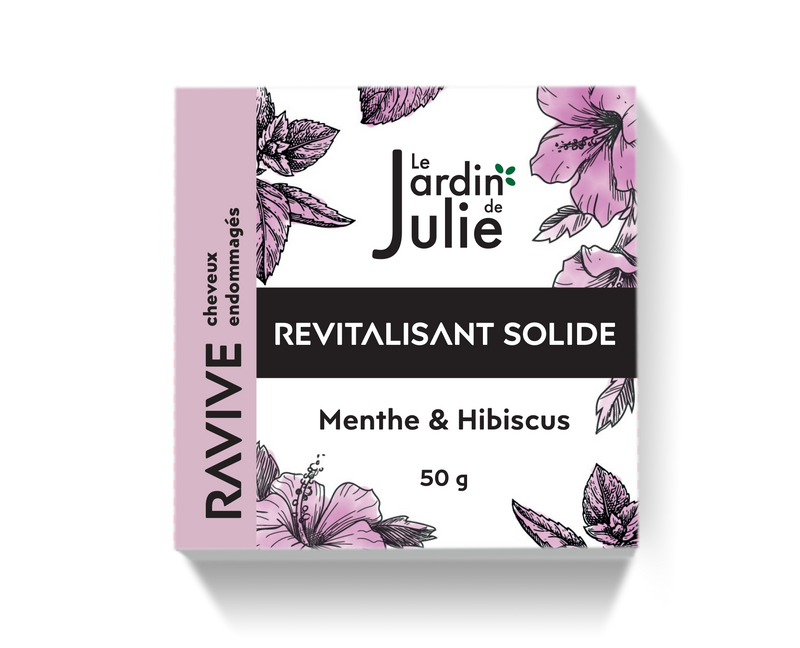 REVIVE CONDITIONER BAR – Mint & Hibiscus – For Damaged Hair